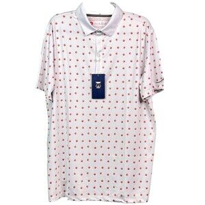 Performance Golf Shirt Boston Scott Golf Modern Fit Links Collection XL NWT